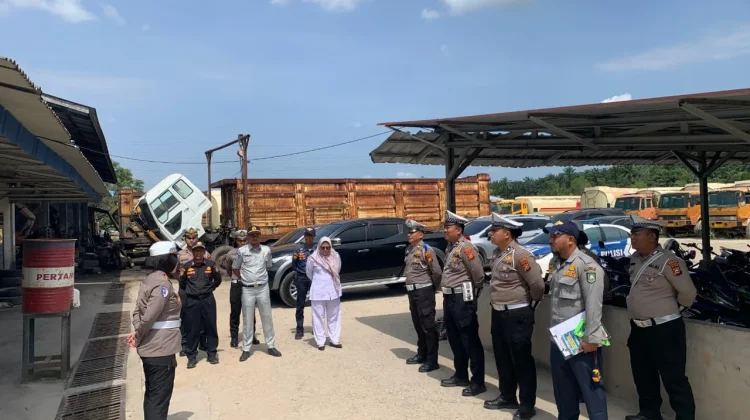 Satlantas Bengkalis Petakan Enam Titik Jalan Rusak