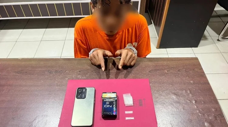 Polsek Bukit Batu Tangkap Pria Terlibat Kasus Narkoba