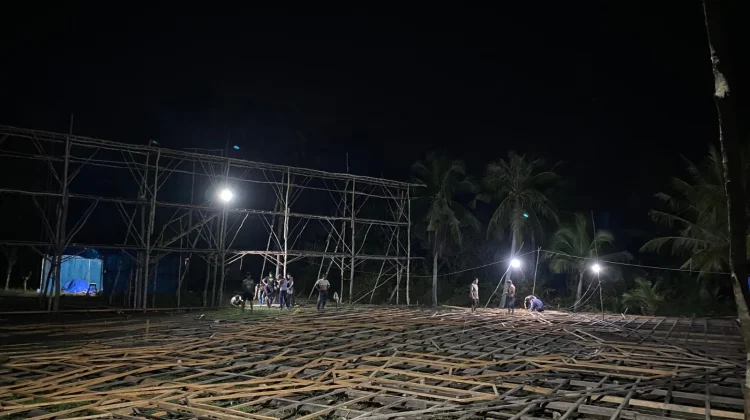 Bangun Satu Menara Lampu Colok, Warga Bisa Habiskan Rp20 Juta