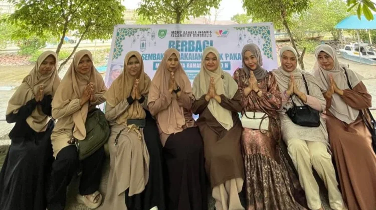 MGMP Bahasa Inggris Bengkalis Kembali Gelar Program Berbagi