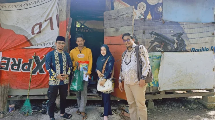 RRI SP Bengkalis Bantu Warga Miskin di Kuala Alam