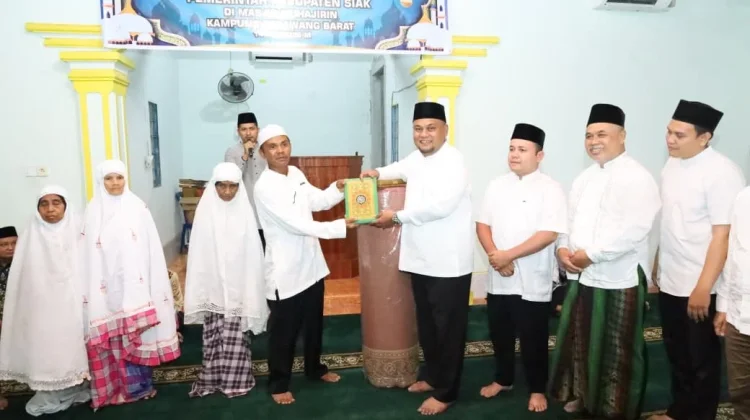 Safari Ramadan Siak Pererat Silaturahmi Bersama Warga Tualang
