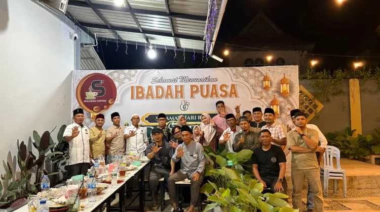 PWI Bengkalis Bagikan Takjil dan Gelar Buka Puasa Bersama