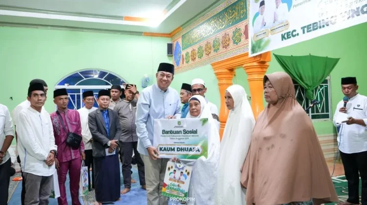 Wabup Meranti Serap Aspirasi Listrik saat Safari Ramadan