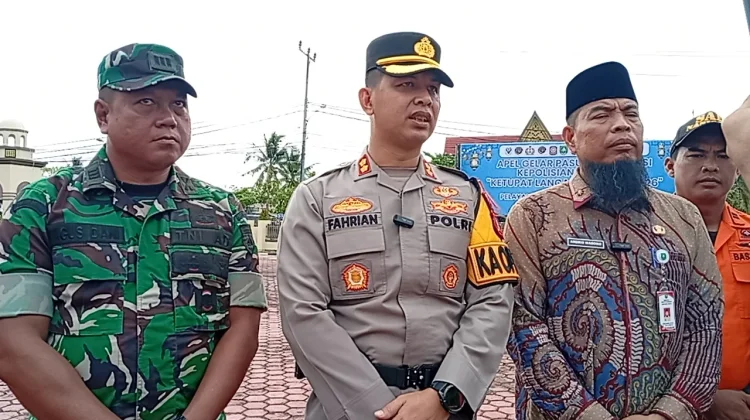 Polres Bengkalis Amankan Salat Id Muhammadiyah