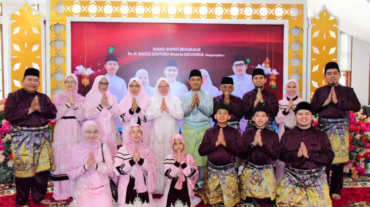 Wabup Bengkalis Ajak Rayakan Idulfitri Sederhana, Tradisi Rombongan Tetap Dilest