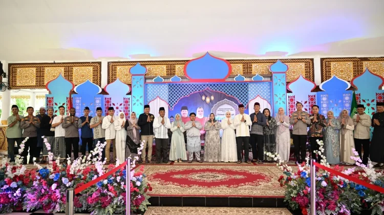 Bupati Kasmarni Gelar Open House Idul Fitri Bengkalis