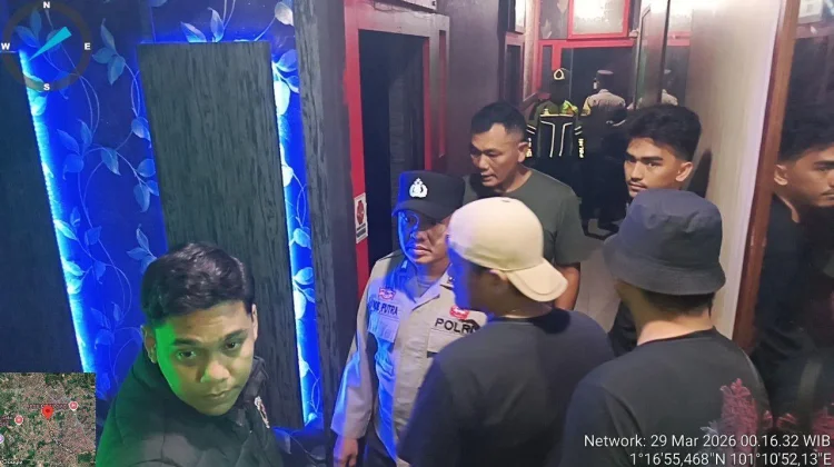 Razia THM Mandau, Tujuh Orang Positif Narkoba