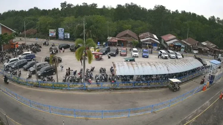 Arus Balik Hari Raya ke-9 Idul Fitri di Bengkalis Ramai Lancar