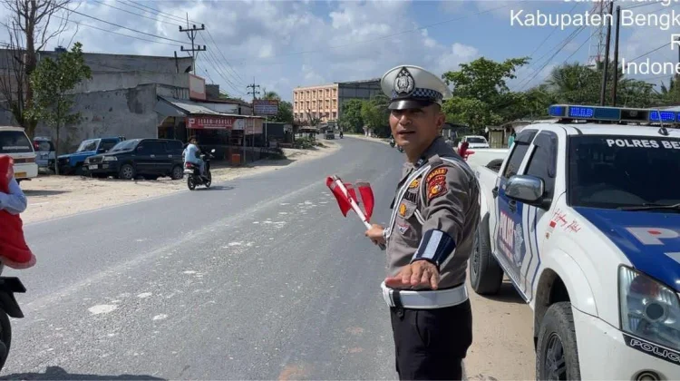 Satlantas Polres Bengkalis Tingkatkan Patroli Pasca Operasi Ketupat