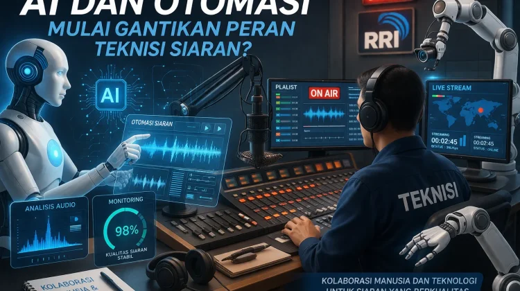 AI dan Otomasi Mulai Gantikan Peran Teknisi Siaran