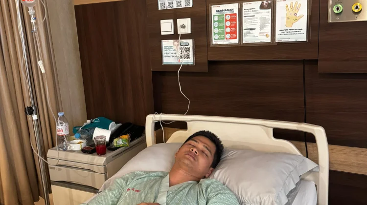 Waka DPRD Bengkalis Patah Tulang akibat Laka