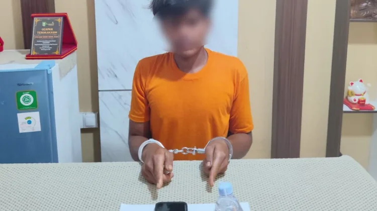 Pemuda Pengguna Sabu Diciduk di Gubuk Kolam Pinggir
