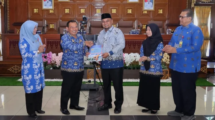 Pemkab Siak Hadiri Halalbihalal dan Launching Layanan Digital