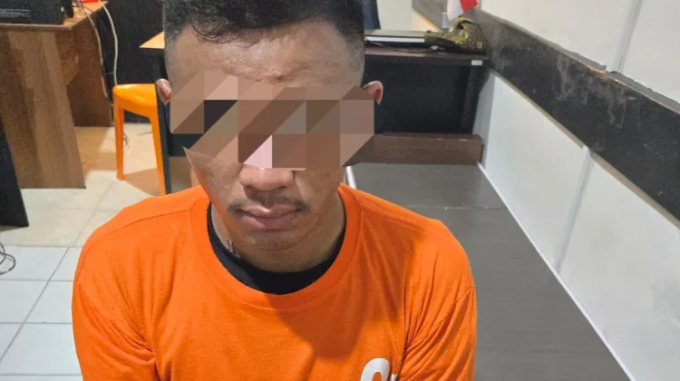 Polsek Bukit Batu Tangkap Pria Diduga Pengedar Sabu di Tenggayun