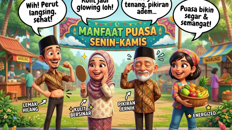 Deretan Khasiat Puasa Senin Kamis bagi Kebugaran Tubuh