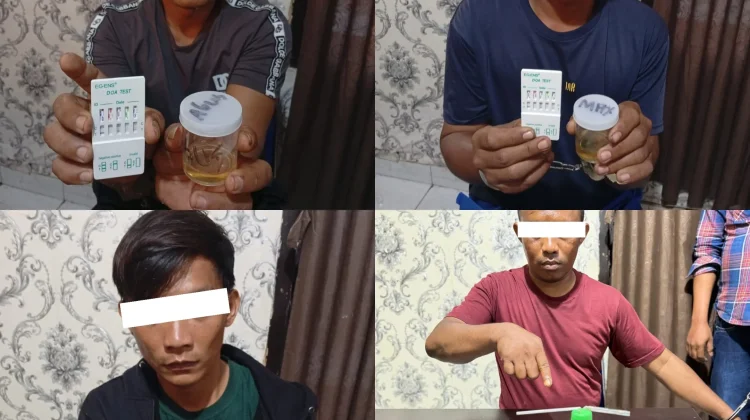 Berkat Laporan Warga Rupat, Empat Pelaku Sabu Ditangkap
