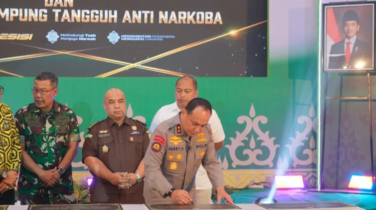 Jangkang Pelopor Desa Bebas Narkoba di Bengkalis