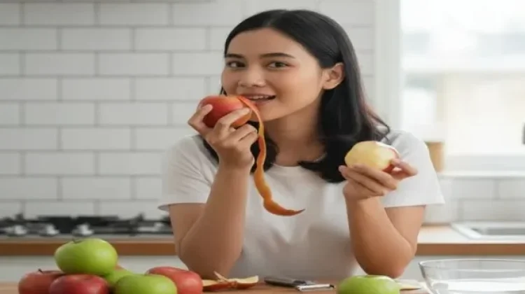 Manfaat Kulit Apel tanpa Khawatir Resikonya