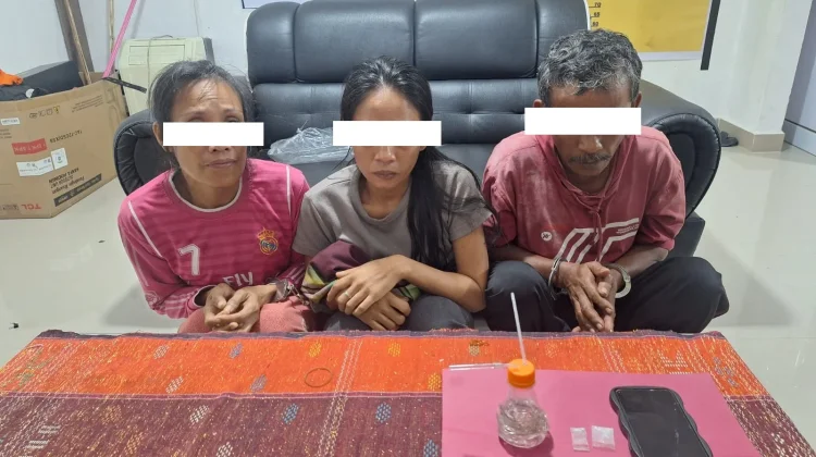 Tiga Pelaku Sabu Diciduk di Bathin Solapan
