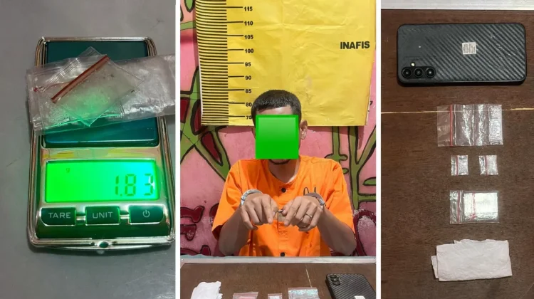 Pengedar Sabu 1,83 Gram Ditangkap di Mandau