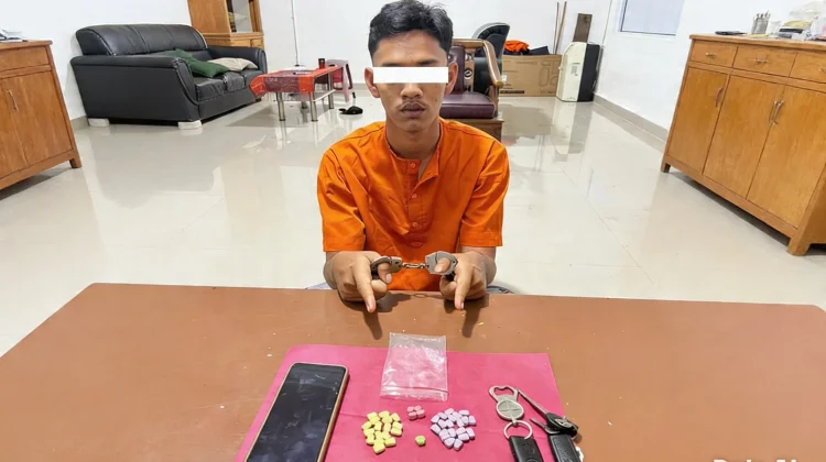 Polisi Ringkus Pengedar, 42 Ekstasi Disita