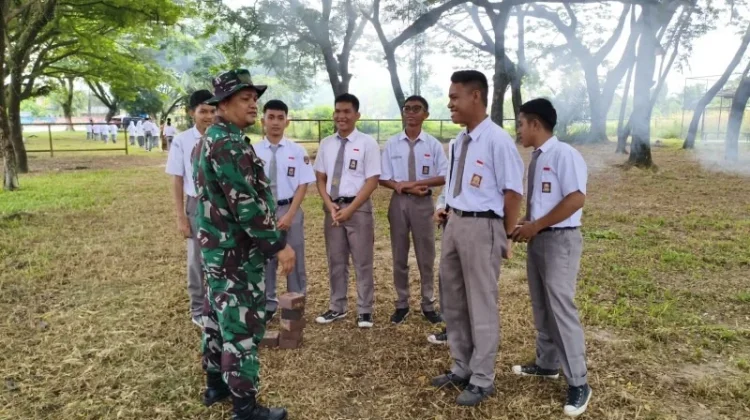 Serka Junaidi Tanamkan Nilai Pancasila kepada Pelajar