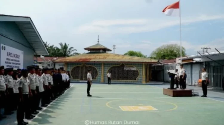 Pegawai Rutan Dumai Ikrar Tolak Narkoba dan HP