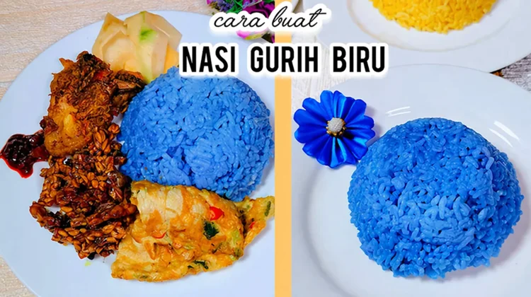 Kreasi Nasi Biru Alami: Sehat dan Cantik