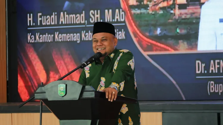 Wabup Siak Buka Sosialisasi EMIS GTK Madrasah