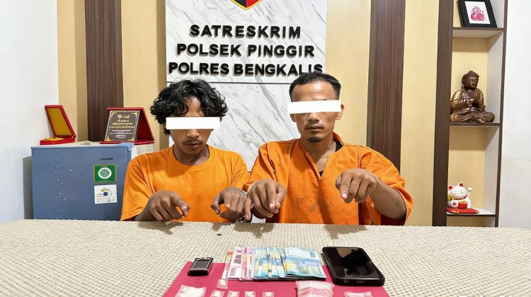 Dua Pengedar Sabu Dibekuk di Pinggir