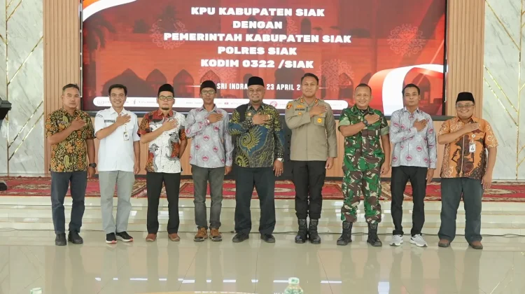 Pemkab Siak Perkuat Sinergi Sukseskan Pemilu Berkualitas dan Aman