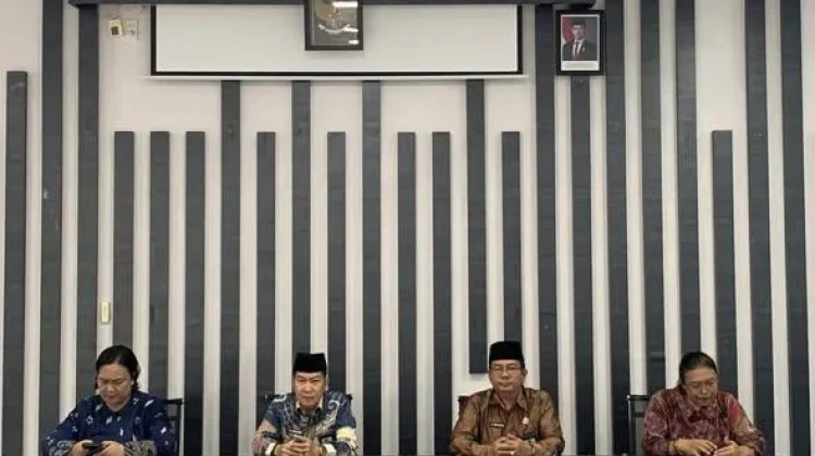 Penuh Haru dan Apresiasi, Pisah Sambut Penyelenggara Kristen Kemenag Bengkalis