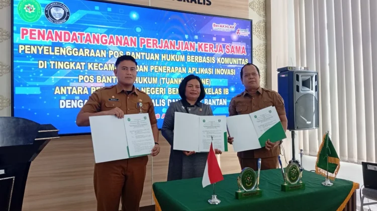 PN Bengkalis Sosialisasi Hukum, Warga Diimbau Manfaatkan Posbakum