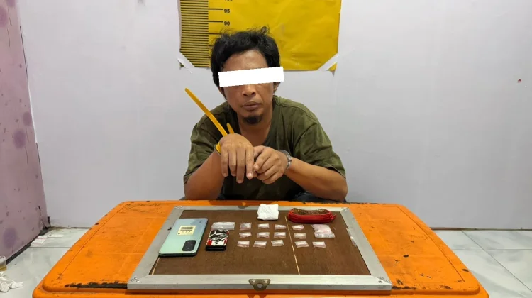 Pengedar Sabu 4,70 Gram Dibekuk di Mandau, Pelaku Positif