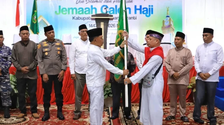 Doa Restu dan Adat Melayu Iringi Keberangkatan Jemaah Haji Meranti 2026