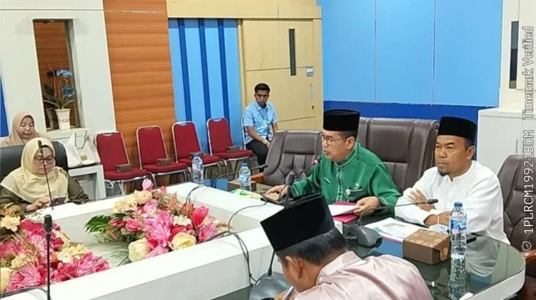 Kemenag Rohul Ikuti Rapat Persiapan Kafilah MTQ Tingkat Provinsi Riau
