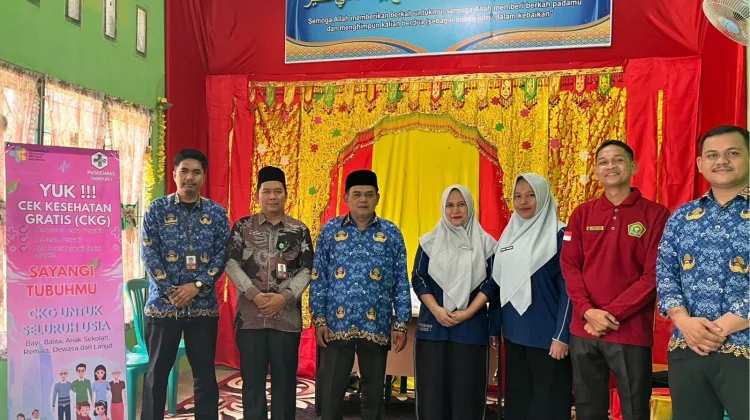 Puskesmas Tandun I Gelar Cek Kesehatan Gratis di KUA Tandun