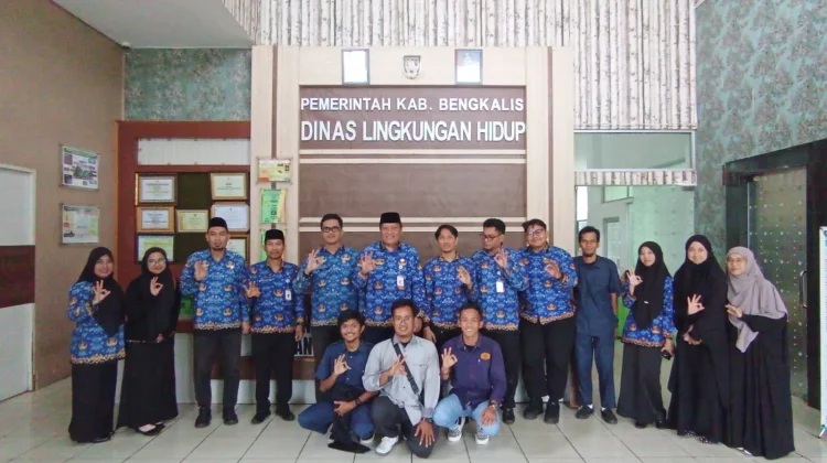 DLH Bengkalis Gelar Diskusi Pilah Sampah Bersama Komunitas