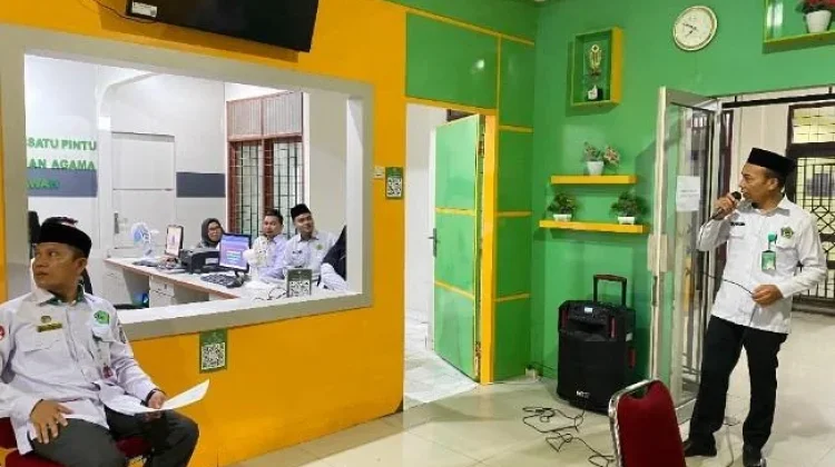 Kemenag Pelalawan Uji Coba Aplikasi AMANAH BONO, Perkuat Transformasi Digital