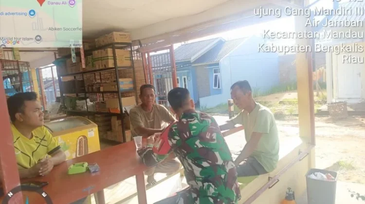 Sosialisasi Pancasila oleh Babinsa Upaya Perkuat Wawasan Kebangsaan Warga