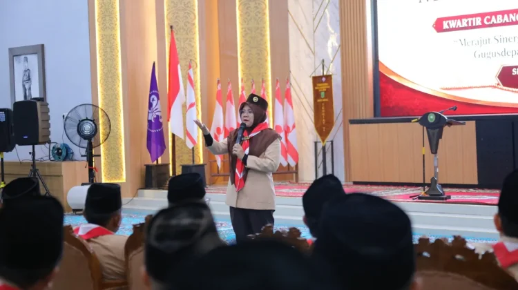 Bupati Afni Tekankan Peran Pramuka Bentuk Karakter Generasi Muda