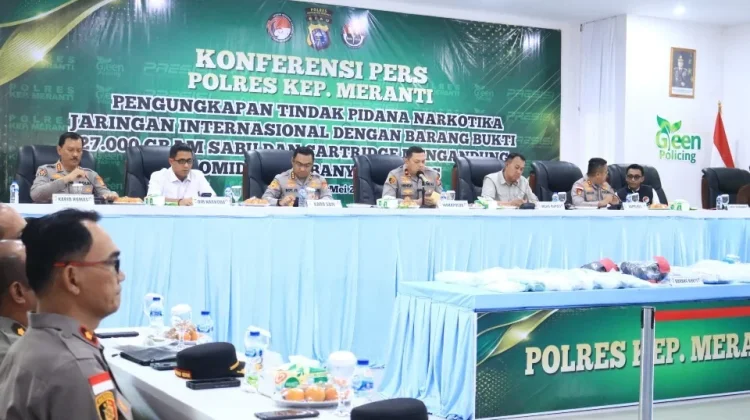 Pemkab Meranti Apresiasi Pengungkapan Besar Kasus Narkotika