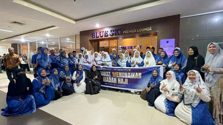 Sebanyak 59 JCH Plus Arminareka Pekanbaru Berangkat dalam Dua Gelombang