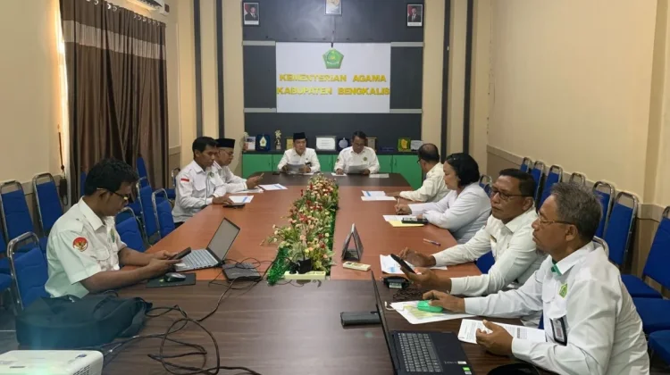 Rakor Anggaran: Kemenag Bengkalis Perkuat Tata Kelola Keuangan