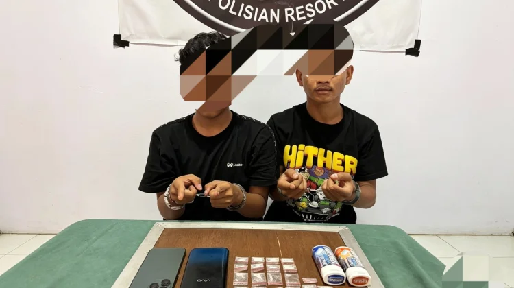 Digerebek di Mandau, 2 Pengedar Sabu Dibekuk, 21 Paket Disita