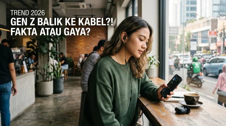 Tren Earphone Kabel Kembali Diminati Kalangan Gen Z