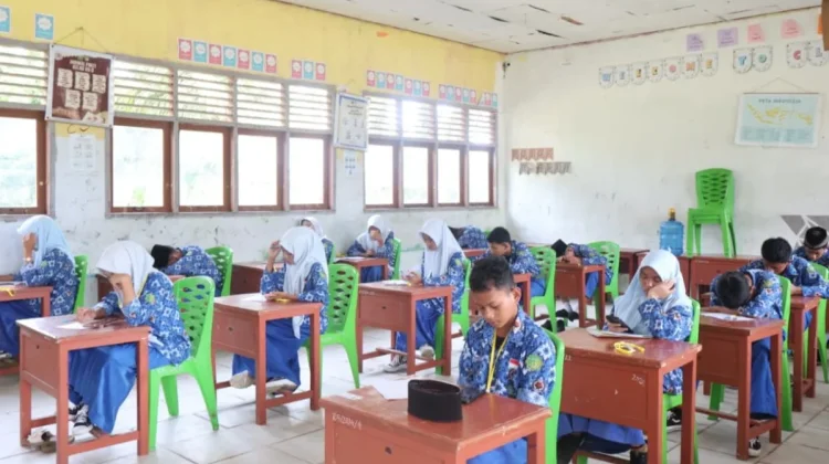 MTsN 4 Bengkalis Gelar Ujian Madrasah, 147 Siswa Ikuti Ujian Penentu Kelulusan