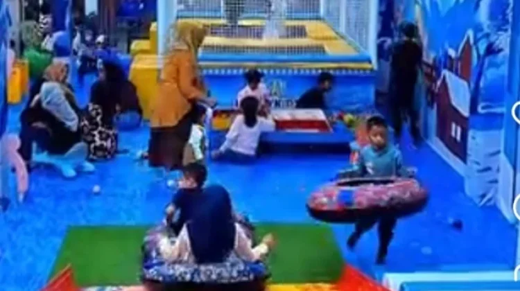 Arena Permainan Anak di Bengkalis Ramai Dikunjungi saat Libur