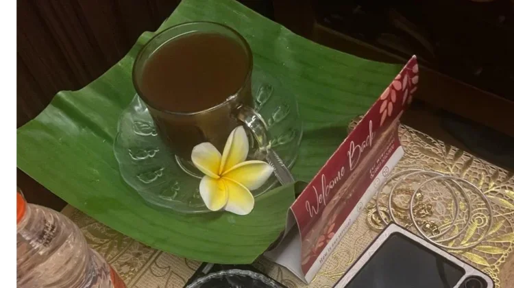 Wedang Jahe Hangat setelah Spa Bantu Tubuh Lebih Nyaman